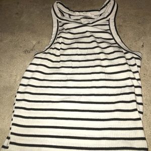 Striped crop top